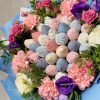 Букет из клубники в шоколаде 9